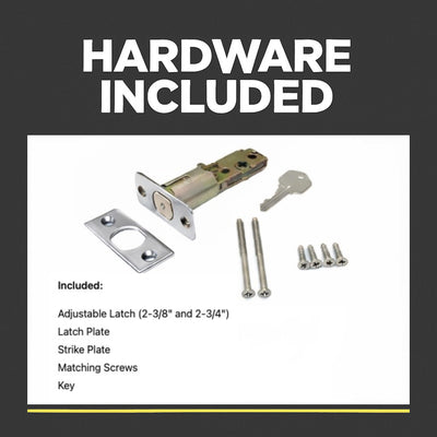 Designers Impressions Polished Chrome Single Cylinder Deadbolt