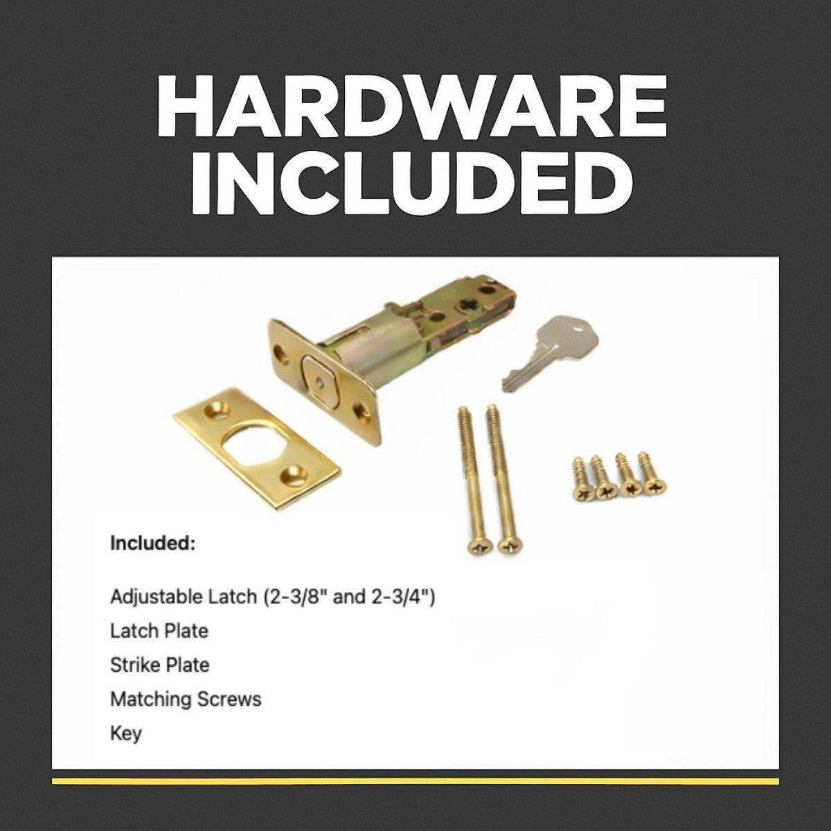 Designers Impressions Satin Brass Single Cylinder Deadbolt