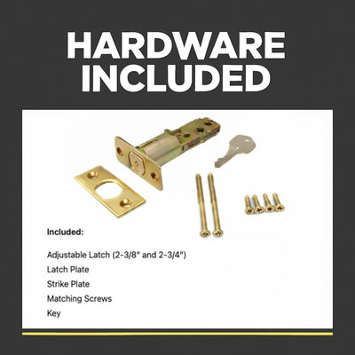 Designers Impressions Polished Brass Single Cylinder Deadbolt