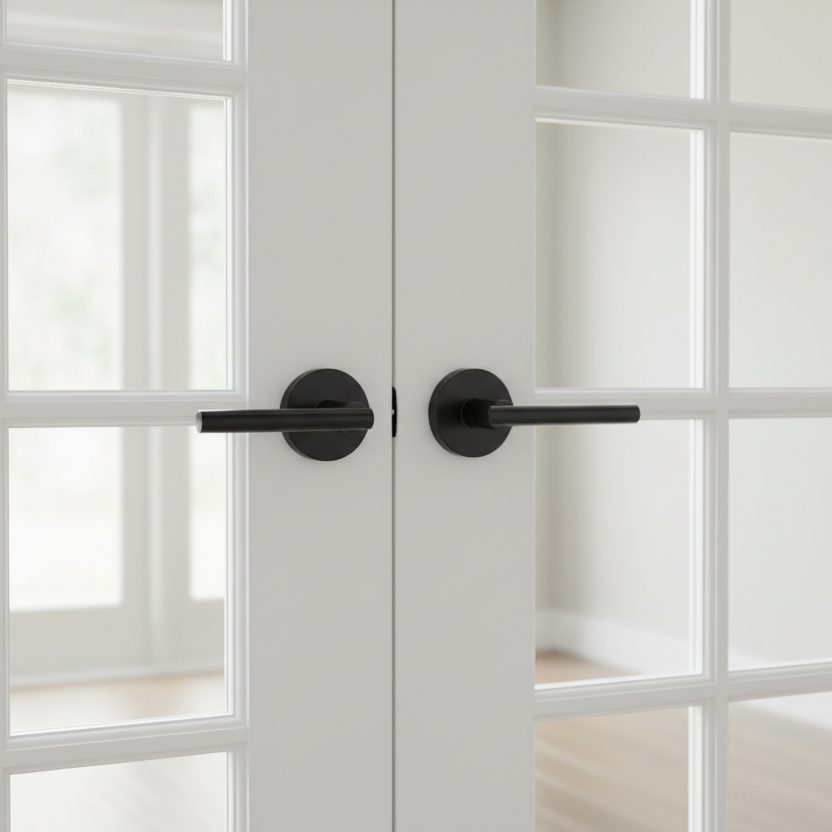Kain Design Black Dummy Door Lever