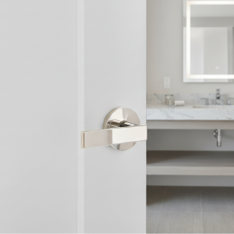 Laurel Design Polished Chrome Privacy Door Lever