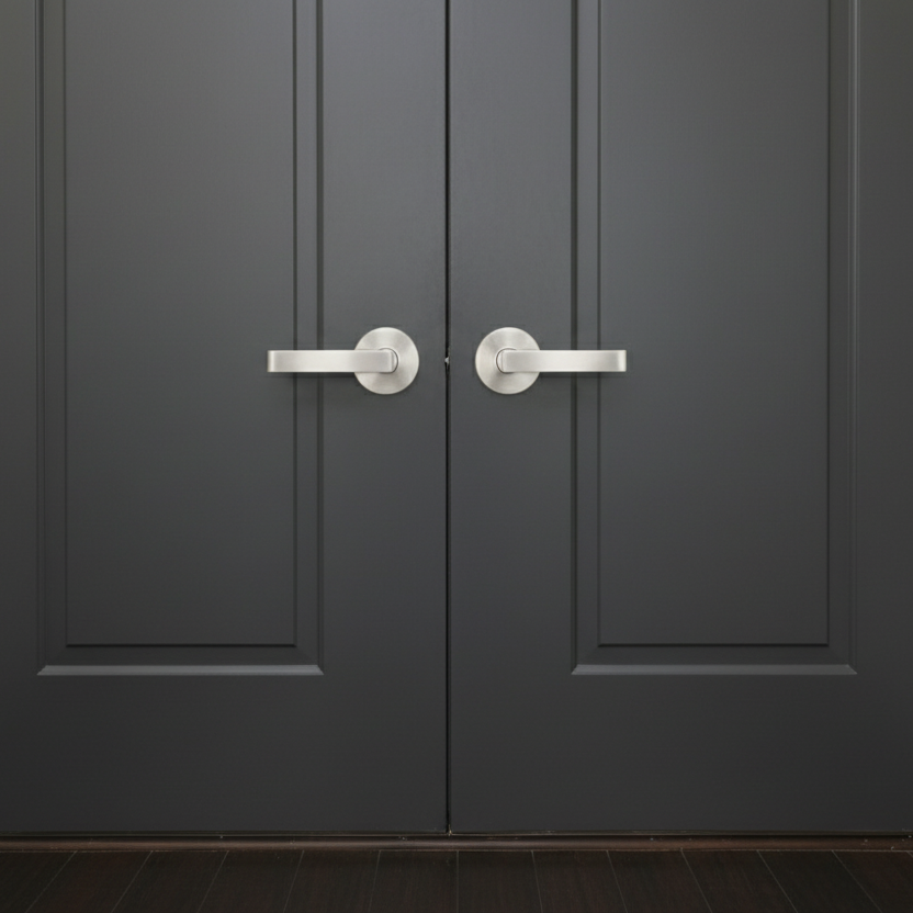 Laurel Design Satin Nickel Dummy Door Lever