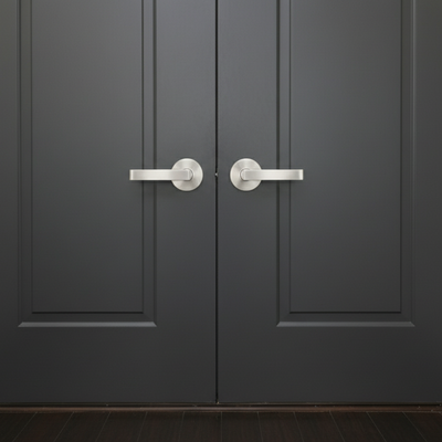 Laurel Design Satin Nickel Dummy Door Lever