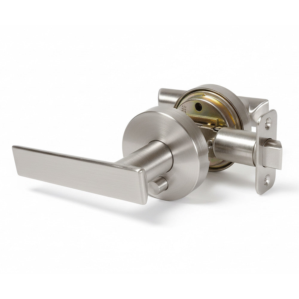 Laurel Design Satin Nickel Privacy Door Lever