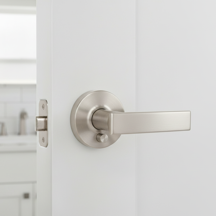 Laurel Design Satin Nickel Privacy Door Lever