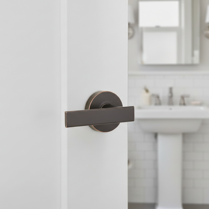 Laurel Design Oil Rubbed Bronze Privacy Door Lever