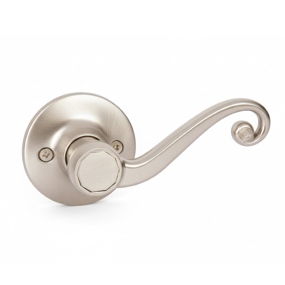 Livingston Series Satin Nickel Door Levers