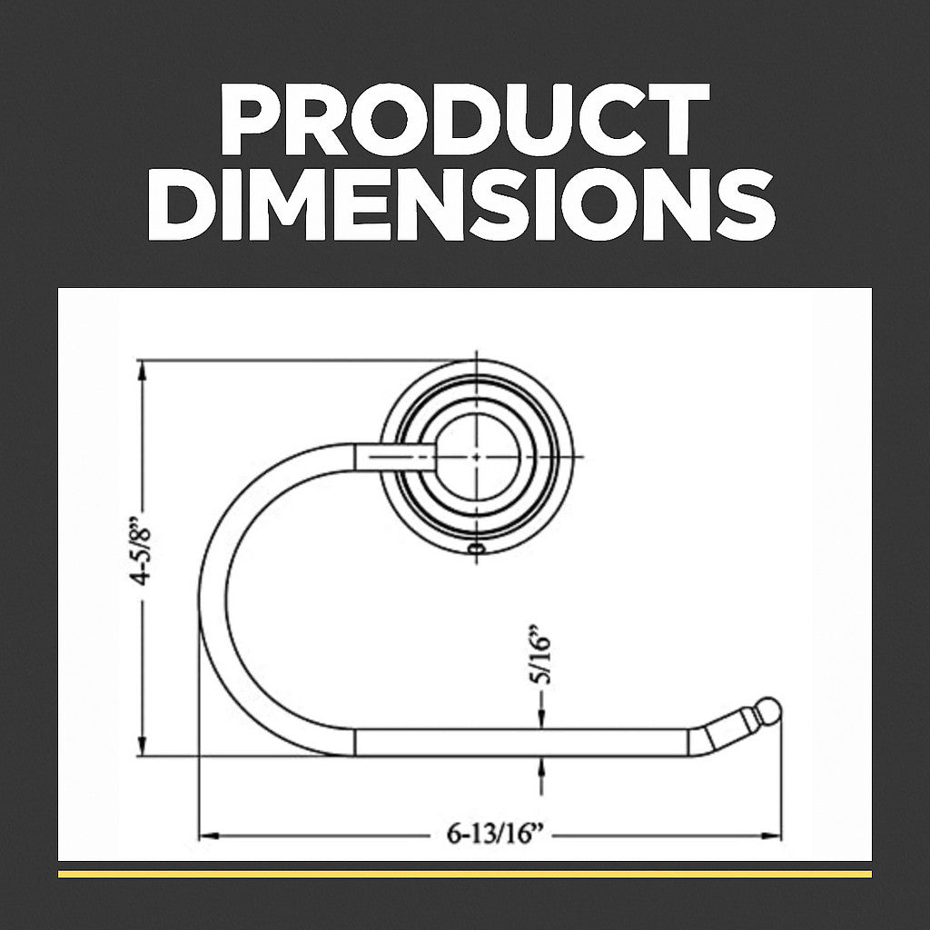Astor Series Oil Rubbed Bronze Euro Style Toilet / Tissue Paper Holder