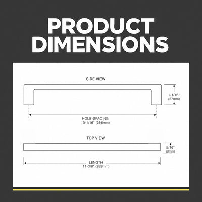 Cosmas 11244-256BG Brushed Gold Modern Contemporary Cabinet Pull