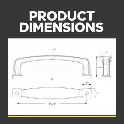 Cosmas 4390ORB Oil Rubbed Bronze Cabinet Pull