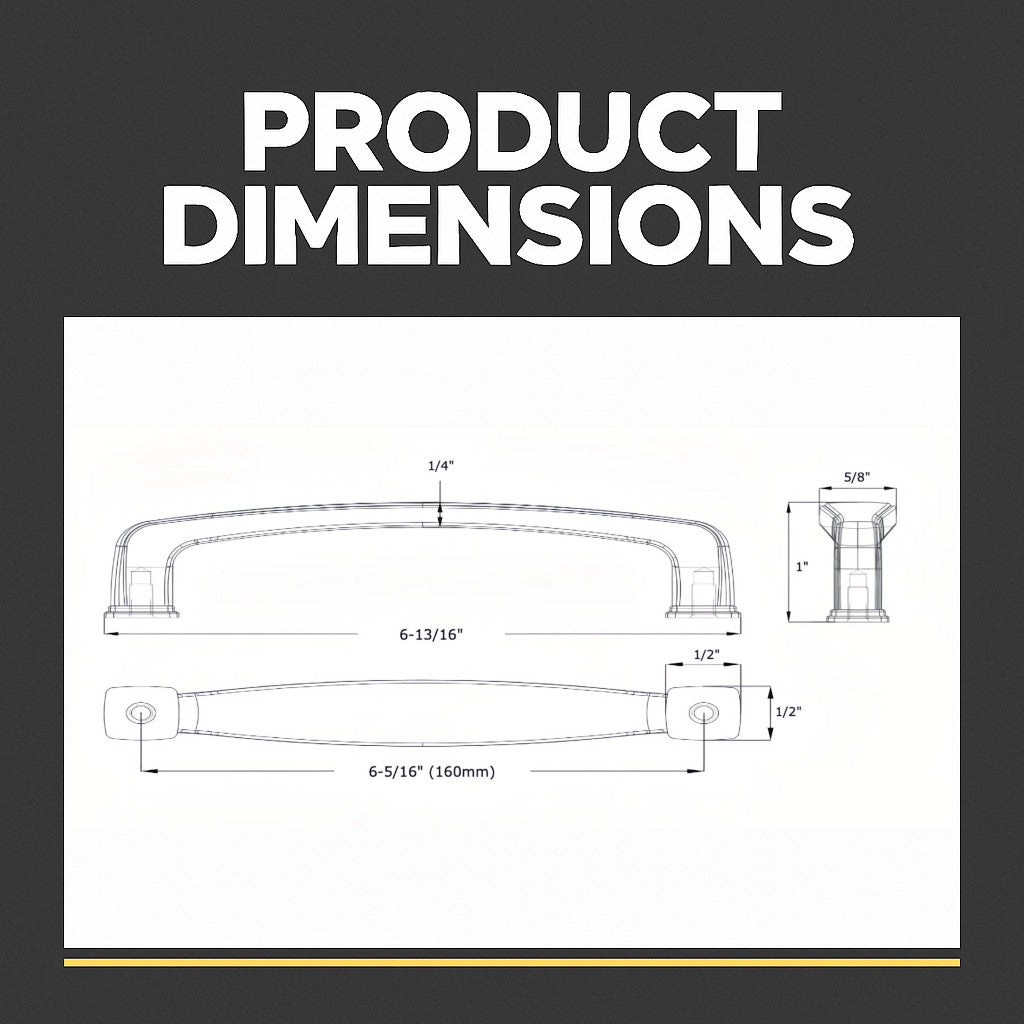 Cosmas 4392-160ORB Oil Rubbed Bronze Cabinet Pull