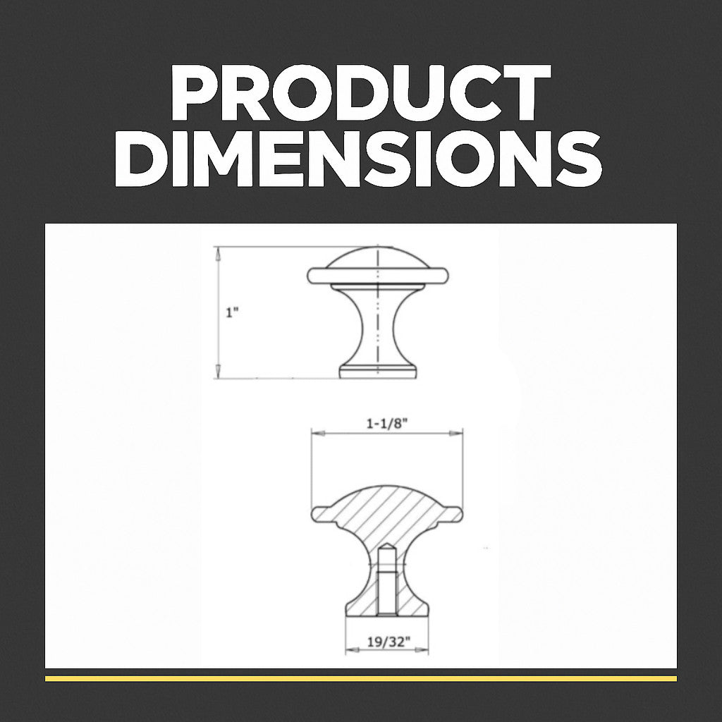 Cosmas 4539AS Antique Silver Cabinet Knob