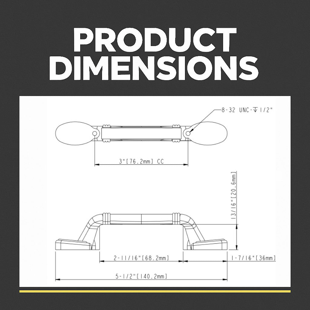 Cosmas 4577AS Antique Silver Cabinet Pull
