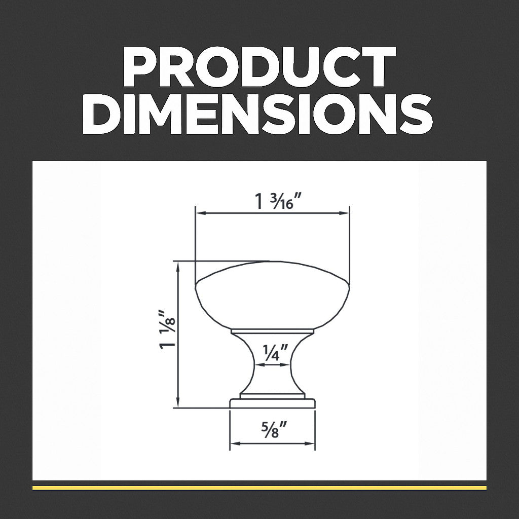 Cosmas 5305AS Antique Silver Round Cabinet Knob