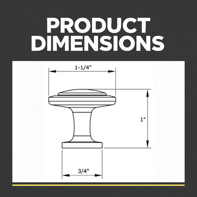 Cosmas 5560AS Antique Silver Cabinet Knob