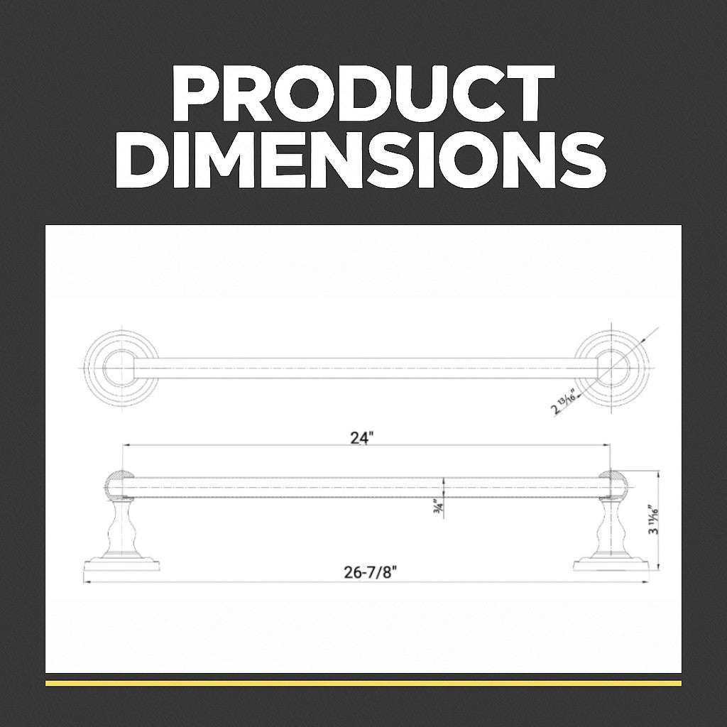 700 Series 3 Piece Satin Nickel Bathroom Hardware Set