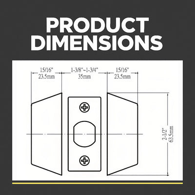 Cosmas Oil Rubbed Bronze Double Cylinder Deadbolt