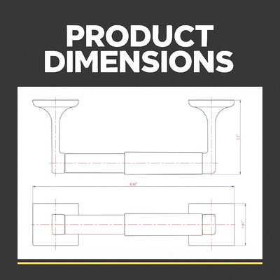 Eclipse Series 4 Piece Brushed Brass Bathroom Hardware Set