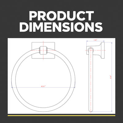 Eclipse Series 4 Piece Brushed Brass Bathroom Hardware Set