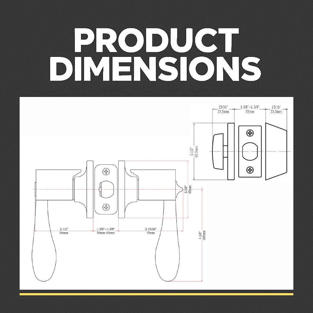 Kingston Satin Nickel Entry Lever with Matching Single Cylinder Deadbolt Combo Pack