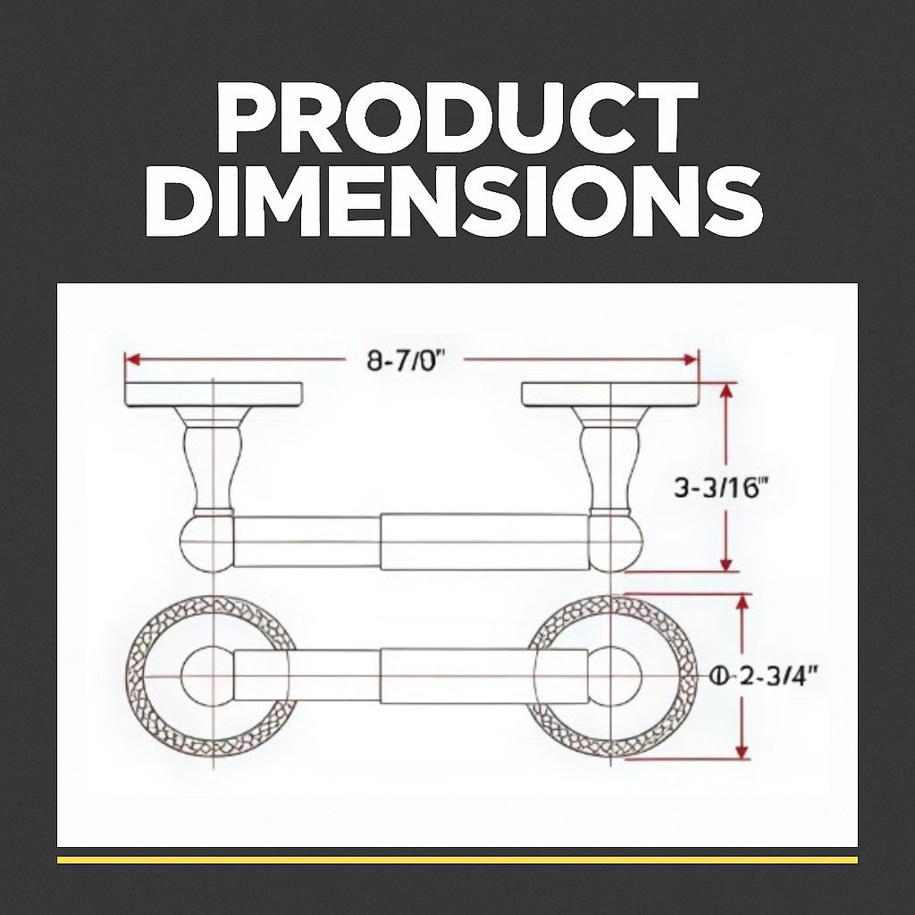 Naples Series Oil Rubbed Bronze Toilet / Tissue Paper Holder