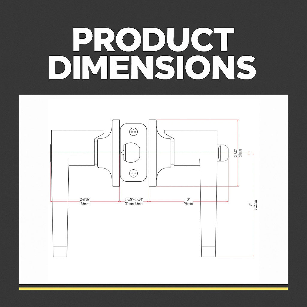 Cosmas 50 Series Satin Nickel Entry Door Lever