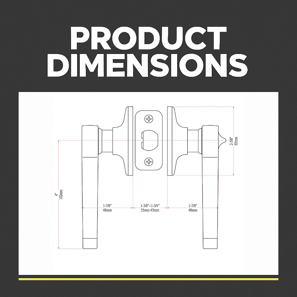 Cosmas 50 Series Oil Rubbed Bronze Privacy Door Lever