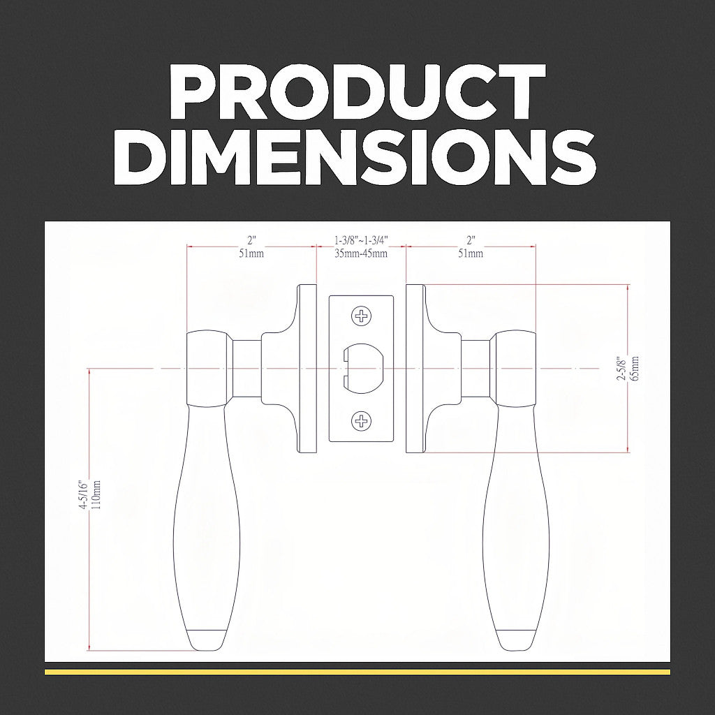Sedona Passage Door Lever, Oil Rubbed Bronze