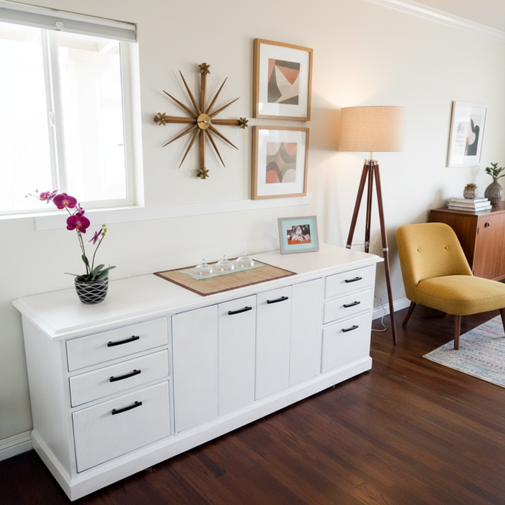 Cosmas 5238FB Flat Black Contemporary Arch Cabinet Pull