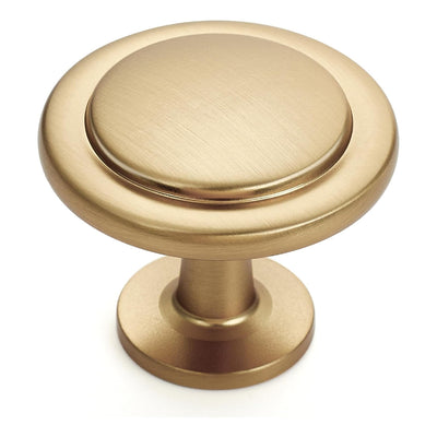 Ravinte 15 Pack Champagne Bronze Decorative Cabinet Knobs