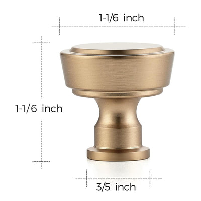 Ravinte 25 Pack Champagne Bronze Decorative Cabinet Knobs (Copy)