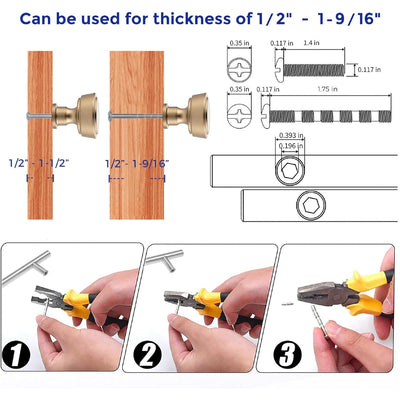 Ravinte 25 Pack Champagne Bronze Decorative Cabinet Knobs (Copy)