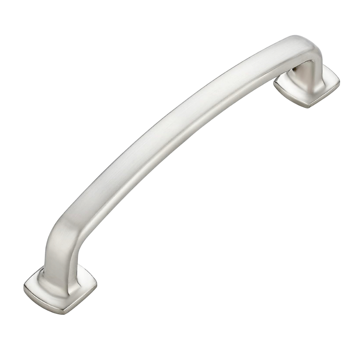Ravinte 10 Pack Solid 5 Inch (128mm) Arch Brushed Nickel Cabinet Pulls