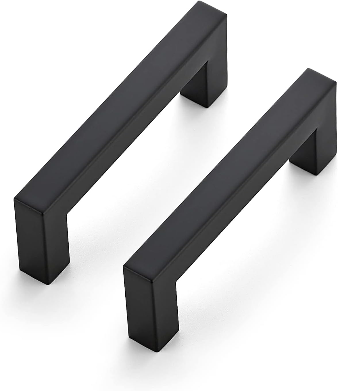 Ravinte 20 Pack 3-1/2 Inch  Matte Black Square Cabinet Handles