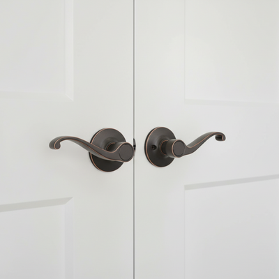 Richmond Dummy Door Lever, Oil Rubbed Bronze