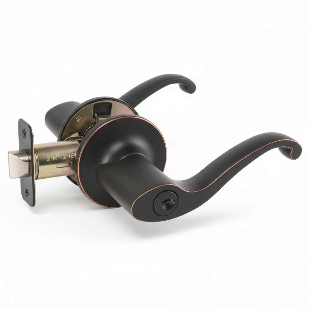 Richmond Entry Door Lever, Oil Rubbed Bronze