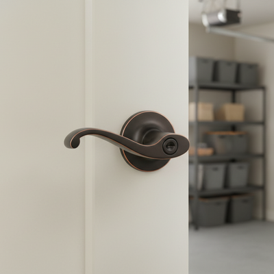 Richmond Entry Door Lever, Oil Rubbed Bronze