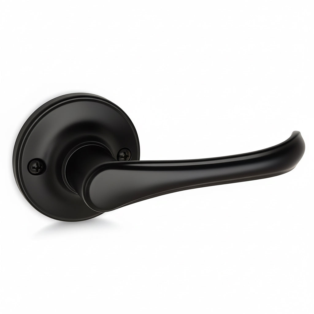 Rochester Dummy Door Lever, Matte Black