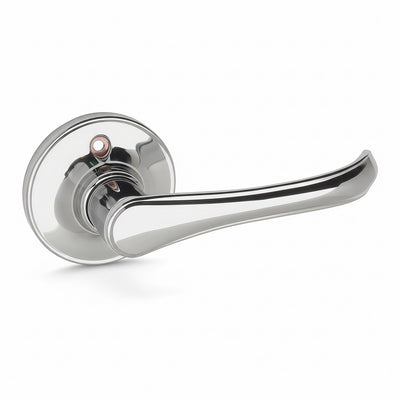 Rochester Dummy Door Lever, Polished Chrome