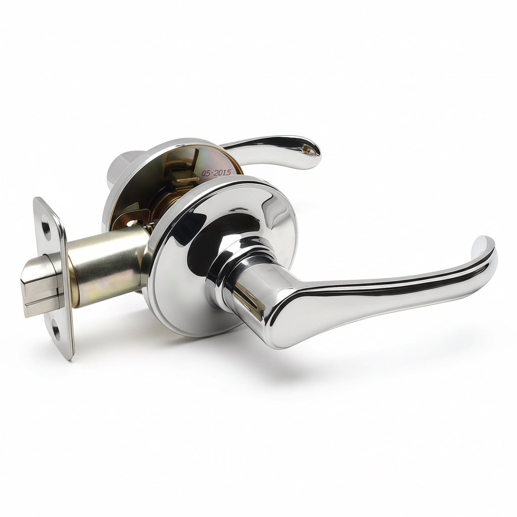Rochester Passage Door Lever, Polished Chrome