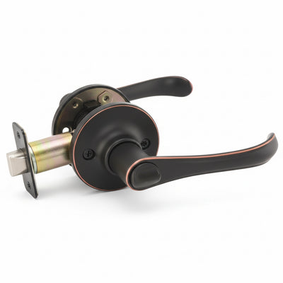 Rochester Privacy Door Lever, Oil Rubbed Bronze