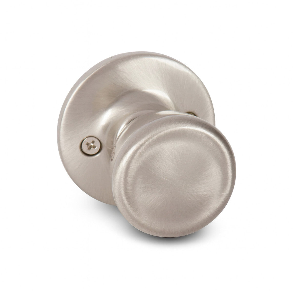 Salem Dummy Door Knob, Satin Nickel