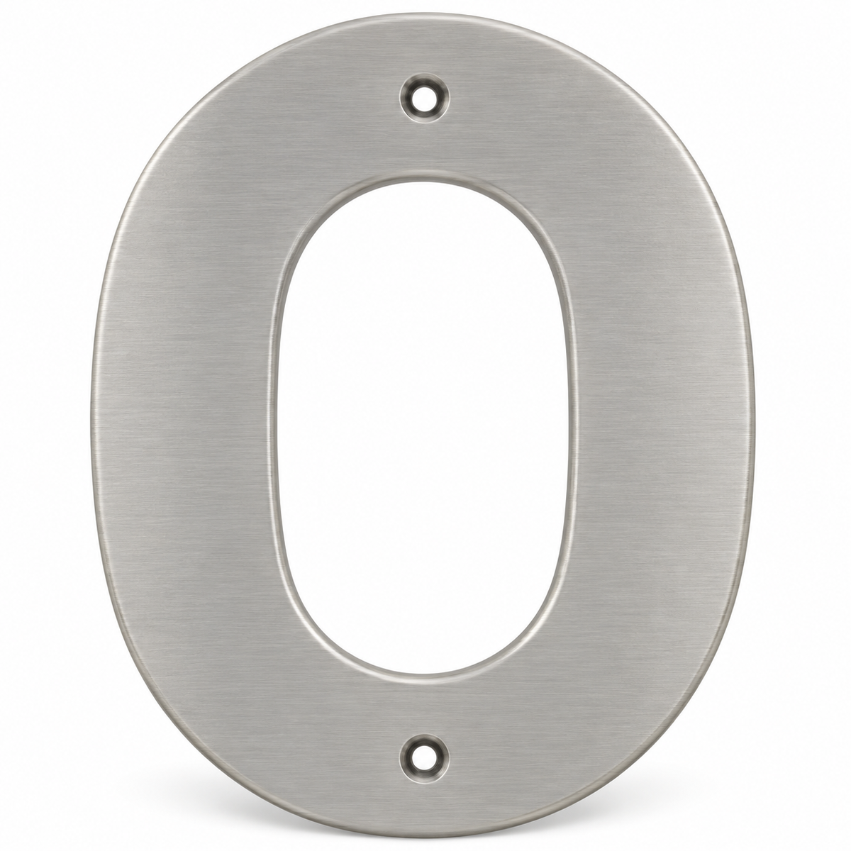 Modern 5" Satin Nickel House Numbers