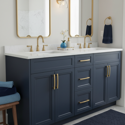 Cosmas 5239BG Brushed Gold Contemporary Arch Cabinet Pull