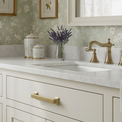 Cosmas 755-3BG Brushed Gold Cabinet Pull
