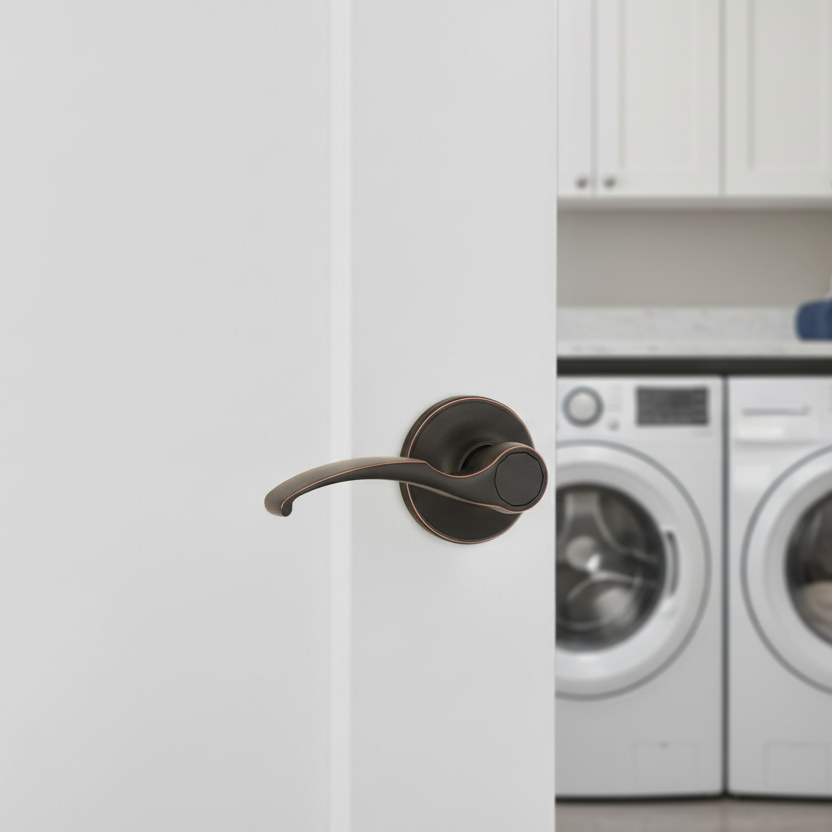 Sedona Passage Door Lever, Oil Rubbed Bronze