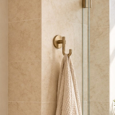 Delta Trinsic Single Robe Hook in Champagne Bronze