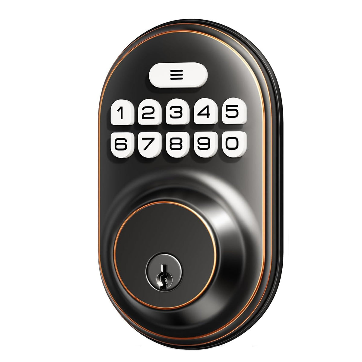Keyless Entry RZ-A Oil Rubbed Bronze Keypad Deadbolt
