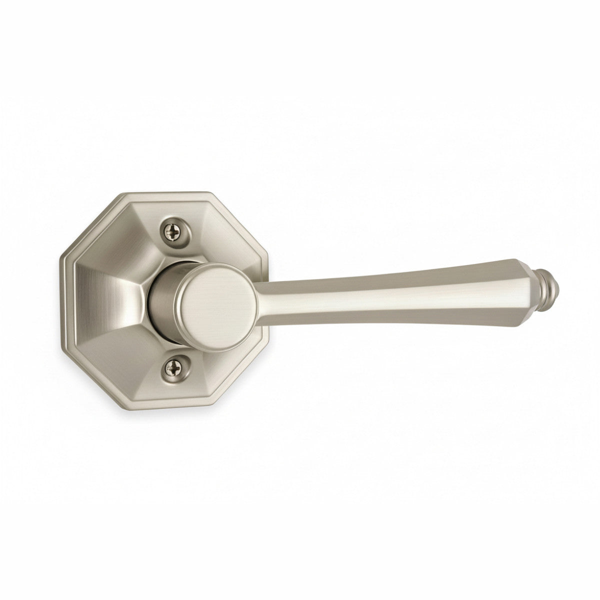 Windsor Dummy Door Lever, Satin Nickel