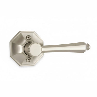 Windsor Dummy Door Lever, Satin Nickel